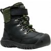KEEN KANIBOU WP K black/bronze green US 10 / EU 28,0 / UK 9 / 17 cm; Černá obuv