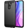 Púzdro Forcell CARBON Case Xiaomi Redmi 9 čierne
