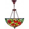 Závesná lampa Tiffany luster Ø40 MAKY