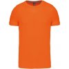 KARIBAN VINTAGE K356 / Pánske tričko s krátkym rukávom - orange S