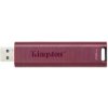 Kingston USB flash disk, USB 3.0 (3.2 Gen 2), 256GB, DataTraveler Max, vínový, DTMAXA/256