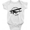 Still Plays With Planes - Body dojčenské s krátkym rukávom - Krátký r. 3-6 mes ( Biela )