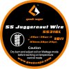 GeekVape drôt Juggernaut Wire 28ga+38ga*2 +Ribbon38ga*24ga SS316L 3m