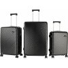 Aga Travel Sada kufrov MR4672 Čierna 93 l 63 l 33 l
