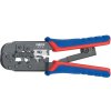 KNIPEX Lisovacie kliešte KNIPEX na konektory Western, RJ-11/12, RJ-45