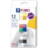 Staedtler FIMO Efekt sada 12 farieb 25g