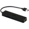 i-tec USB 3.0 SLIM HUB 3 Port With Gigabit LAN U3GL3SLIM