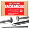 Stavebné klince Somer 125 480 ks 5 kg