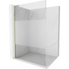 Mexen Kioto L Walk-in sprchová stena 120x200, transp./mráz zlatá 800-120-103-50-35
