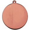 MMC7070/B - Medaila na potlač (pr.70 mm, hr.3 mm) bronz - striebro