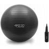 4FIZJO fit lopta Anti-Burst s pumpou black 55cm