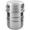 Hrnček Tatonka Handle Mug 600 Set Farba: strieborná
