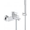 Grohe Lineare - Vaňová batéria s príslušenstvom, chróm 33850001