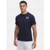 Pánske tričko Under Armour UA Heatgear Fitted SS Modrá XXL