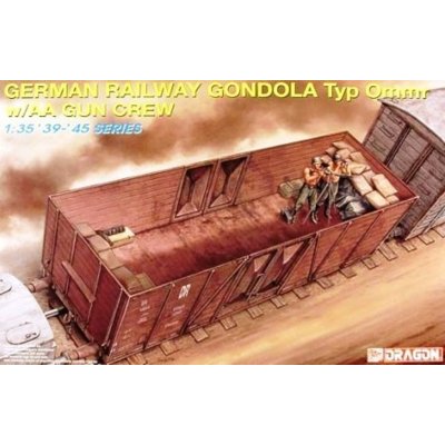 Dragon Model Kit vagón 6086 GERMAN RAILWAY GONDOLA 34-6086 1:35