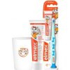 Elmex Detská zubná pasta (50ml + 12ml) + kefka + pohárik