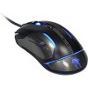 E-Blue Myš Auroza Gaming FPS, 8200DPI, laserová, 6tl., drôtová USB, čierna, herné, RGB podsvietenie