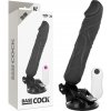 Basecock Realistic Vibrator Remote Control Black 20 cm