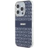 Obal DKNY PC/TPU Repeat Pattern Tonal Stripe Magsafe Apple iPhone 13 Pro Max DKHMP13XHRHSEB modrý