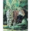 ZUTY Maľovanie podľa čísel - GEPARD (D. RUSTY RUST) Rámovanie: vypnuté plátno na rám, Rozmer: 40x50 cm