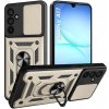 Techsuit – CamShield Series kryt s posuvnou ochranou objektívu na Samsung Galaxy A17 5G / A17 4G – zlatý