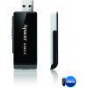 Apacer USB flash disk, USB 3.0, 32GB, AH350, čierny, AP32GAH350B-1, USB A, s výsuvným konektorom