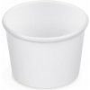 Papierová miska na zmrzlinu p.90 mm, 250 ml, biela, 50 ks, papier/polyetylén WMX/79925/PAK