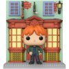 Funko Figúrka Harry Potter - Ron with Quality Quidditch Supplies (Funko POP! Deluxe)