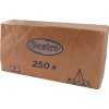 Servítky 33x33cm 2-vrstvové 4f 250ks apricot