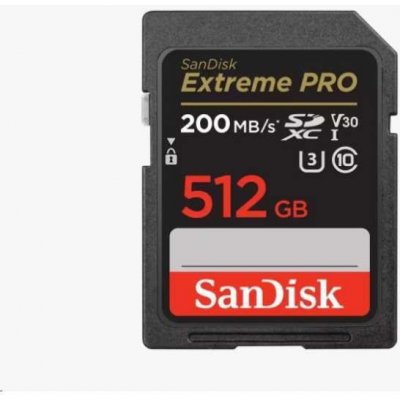 SanDisk SDXC UHS-I U3 512GB SDSDXXD-512G-GN4IN