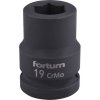 Fortum 4703019 Hlavica nástrčná rázová, 19mm, 3/4”