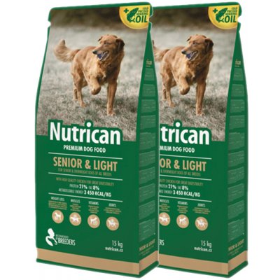 NutriCan Senior & Light 2 x 15 kg