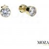 MOZA gold Náušnice guličky MG2380 Farba Zlata: žlté Au