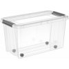 Úložný box Siguro Pro Box 70 l, 39,5 x 39 x 72 cm Clear (SGR-SB-W370Z)