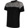 SENSOR MERINO IMPRESS pánske tričko kr.rukáv čierna / skulls Veľkosť: M