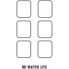 engaroGuard Hydrogel - 6x ochranná fólia - Xiaomi Mi Watch Lite priesvitná