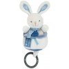 Doudou Plyšová hudobná hračka 20 cm zajačik