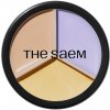 The Saem Cover Perfection Triple Pot Concealer Trojitý korektor v palete 04 Tone Up Beige 13,5 g
