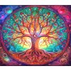 Dřevěné puzzle Strom života A2