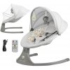 KINDERKRAFT Lehátko pohupujúce s melódiou 2v1 Lumi, do 9 kg, Premium Light Grey