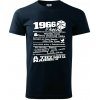 1966 v kocke - Klasické pánske tričko vyššej gramáže - L ( Tmavomodrá (takmer čierna) )