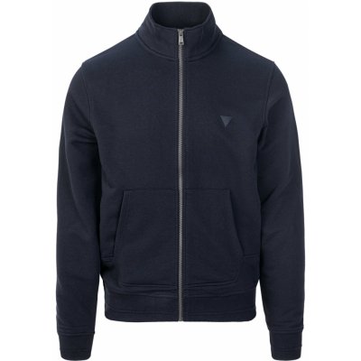 GUESS AL HIGH NECK FULLZIP SWEATSH M3YQ80KBK32-G7V2 tmavomodrá