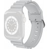 AppleKing elegantný silikónový remienok pre Apple Watch Ultra 49mm / 46mm / 45mm / 44mm / 42mm - sivý - možnosť vrátiť tovar ZADARMO do 30tich dní