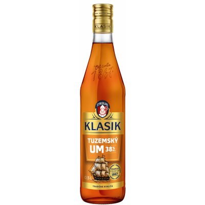 St. Nicolaus Klasik Tuzemský 38% 0,5 l (čistá fľaša)