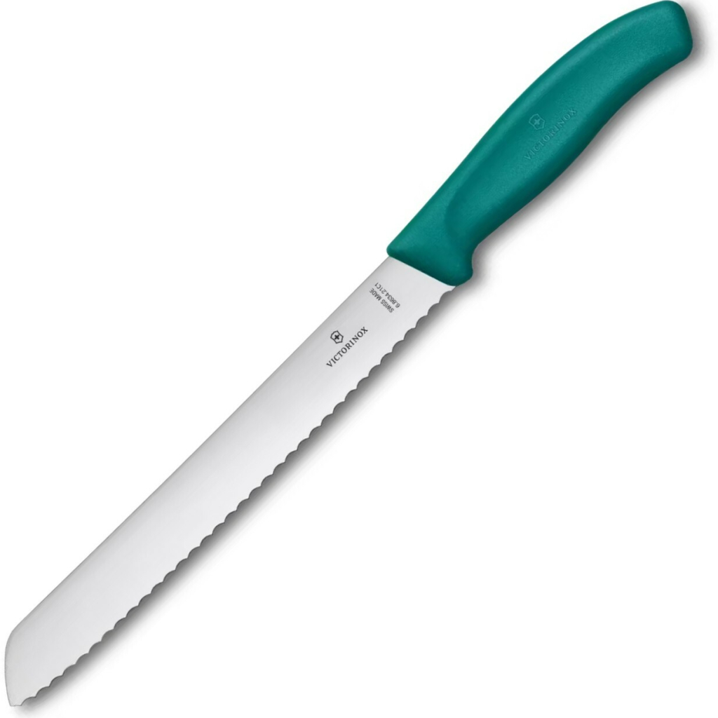Victorinox - Kuchynský nôž na chlieb SWISS CLASSIC 21 cm tyrkysový 6.8634.21C1B