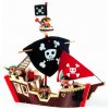 DJECO Arty Toys Pirátska loď (bez figúrok)