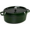 Staub Hrniec oválny 33 cm 6,7 l zelený