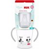 Nuk Fľaša 150ml 6m+ s Rúkadlami Perfect Match Mickey Sivá 584461