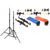 Set na uchytenie 2 foto-pozadí so Statívy (DPX22set)