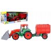 LENA 04428 Truxx Traktor s prívesom na seno
